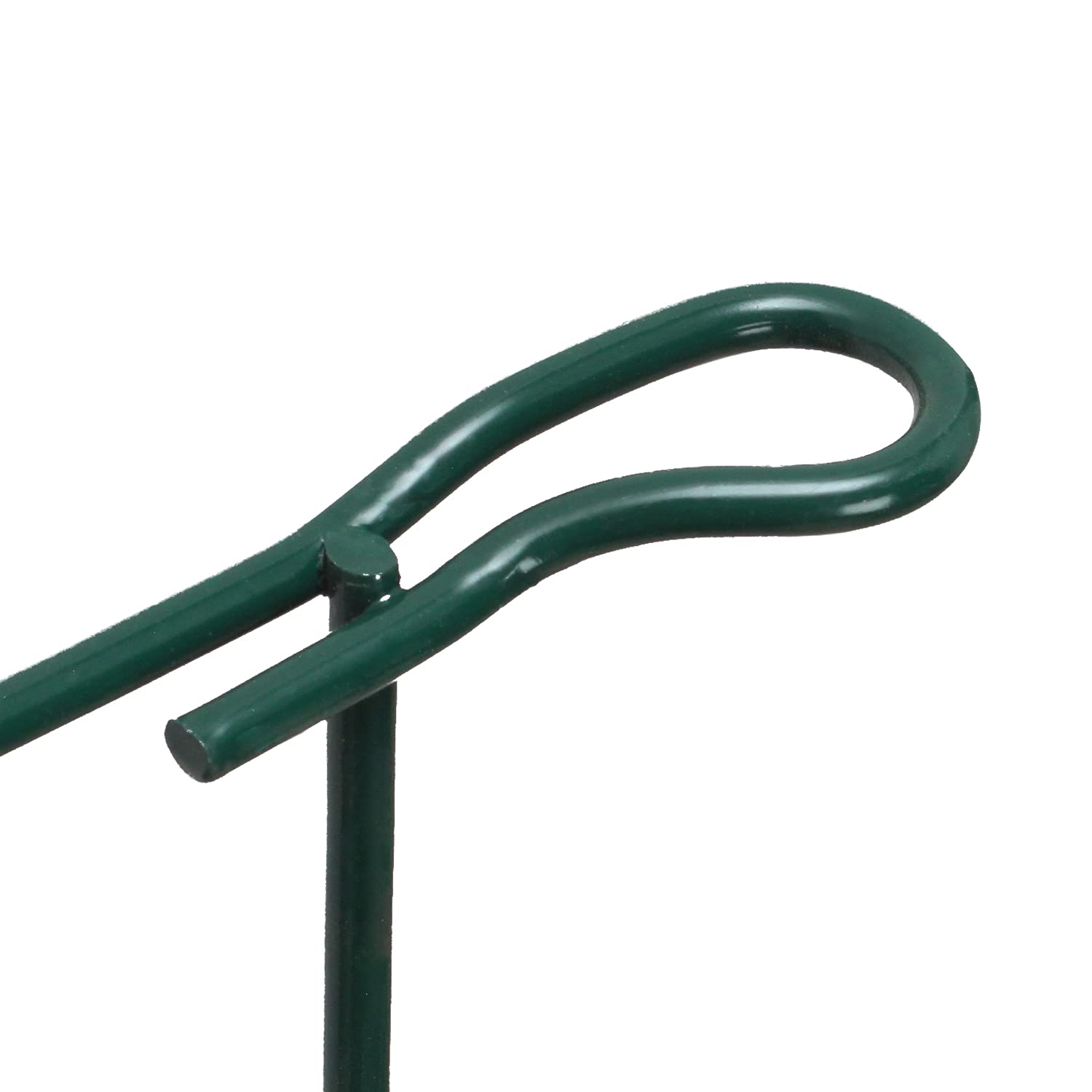 Clôture de Jardin en Métal, d'étang 22 pièces -10 éléments et 12 barres fixation, Clôtures grillagées pour Motif Paysage, Chiens (supérieurs), Arc Supérieur, (M2-GGP6107r)