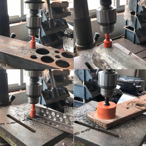 Broca sierra bimetálica M42 15 mm para madera y metal miniatura 6