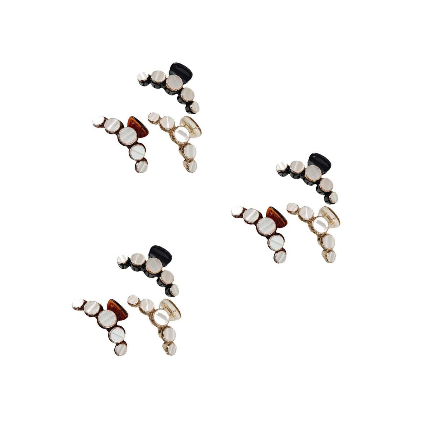 Healeved 9piezas De Pelo Para Mujeres Clip De Garra Elegante y Simple Aleatorios Para Peinados Casual y Modificaciones De Cabello