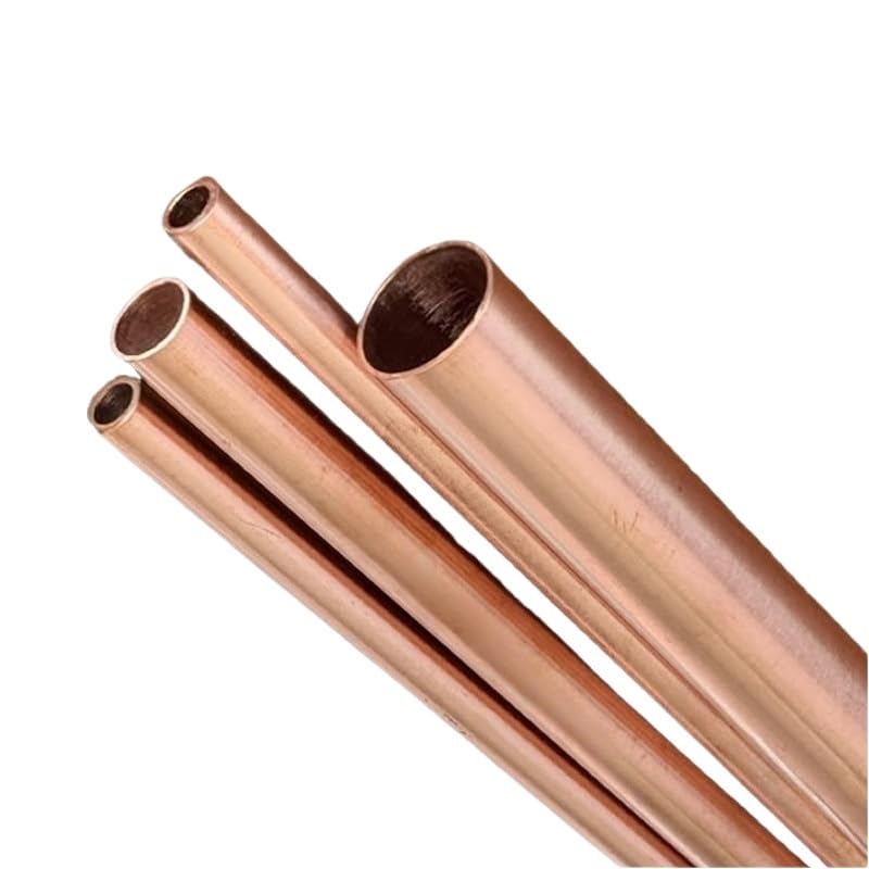 1pc Copper Tubing Hollow Round Pipe Straight Tube