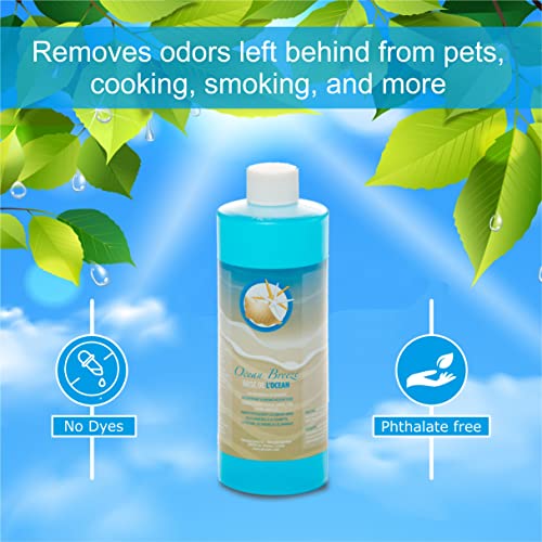 Sirena Vacuum Ocean Breeze Fragrance - Room Deodorizer And Air Sanitizer - Removes Pet And Cooking Odors - Smoke Eliminator Leaves You With Cleaner Fresh Air #TOP5