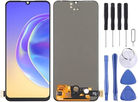 AMOLED Material LCD Screen and Digitizer Full Assembly for Vivo V21e 4G / Y73 V2061, V2059