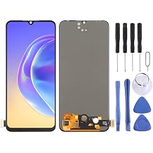 Screen Replacement AMOLED Material LCD Screen and Digitizer Full Assembly for Vivo V21e 4G / Y73 V2061, V2059 Repair