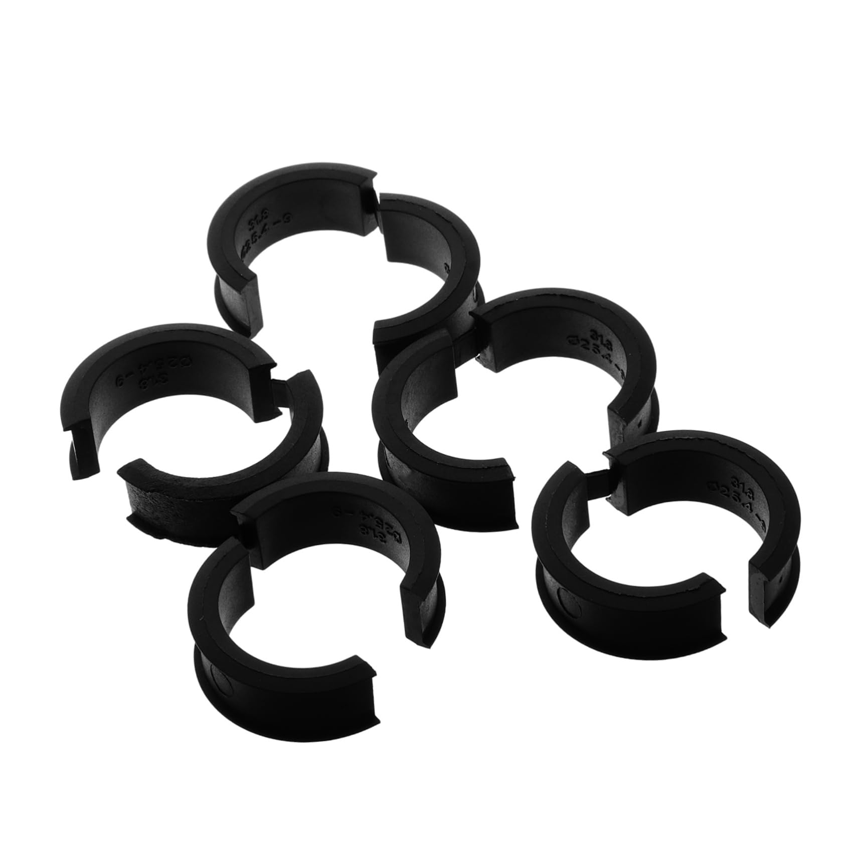 Milisten 5pcs Handlebar Stem Shim Spacer Adapters Cycling Gaskets for Mountain Road Bikes