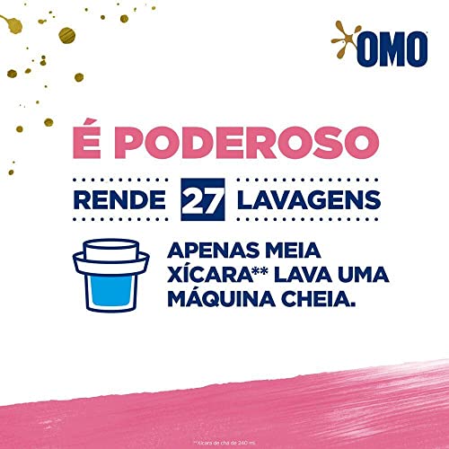 OMO Cuidado Intensivo, Lava-Roupas Pó, Caixa 2,2kg Tamanho Família