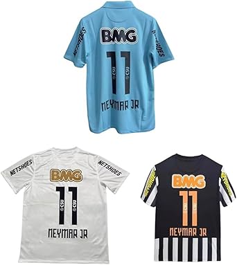 2012-13 ネイマール サントス 半袖 11番 ユニフォーム Amazon.co.jp: [専門店] 復古版 サントス ネイマール