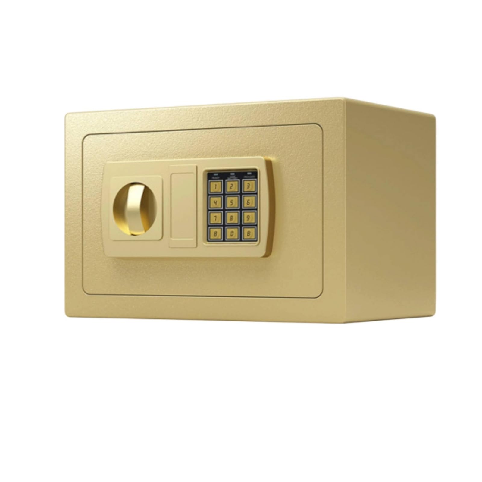 Tirelire Coffre-Fort Métallique Mini Coffre-Fort Verrouillable Caisse pour Enfants, Bureau, Color to 5, Style to 5