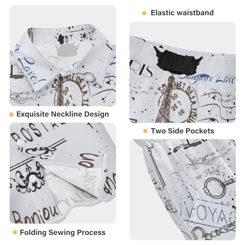 Image of visesunny Little Boys Short Sleeve T-Shirt Beach Shirts for kids children Casual Shorts Set Summer Clothes Outfits
