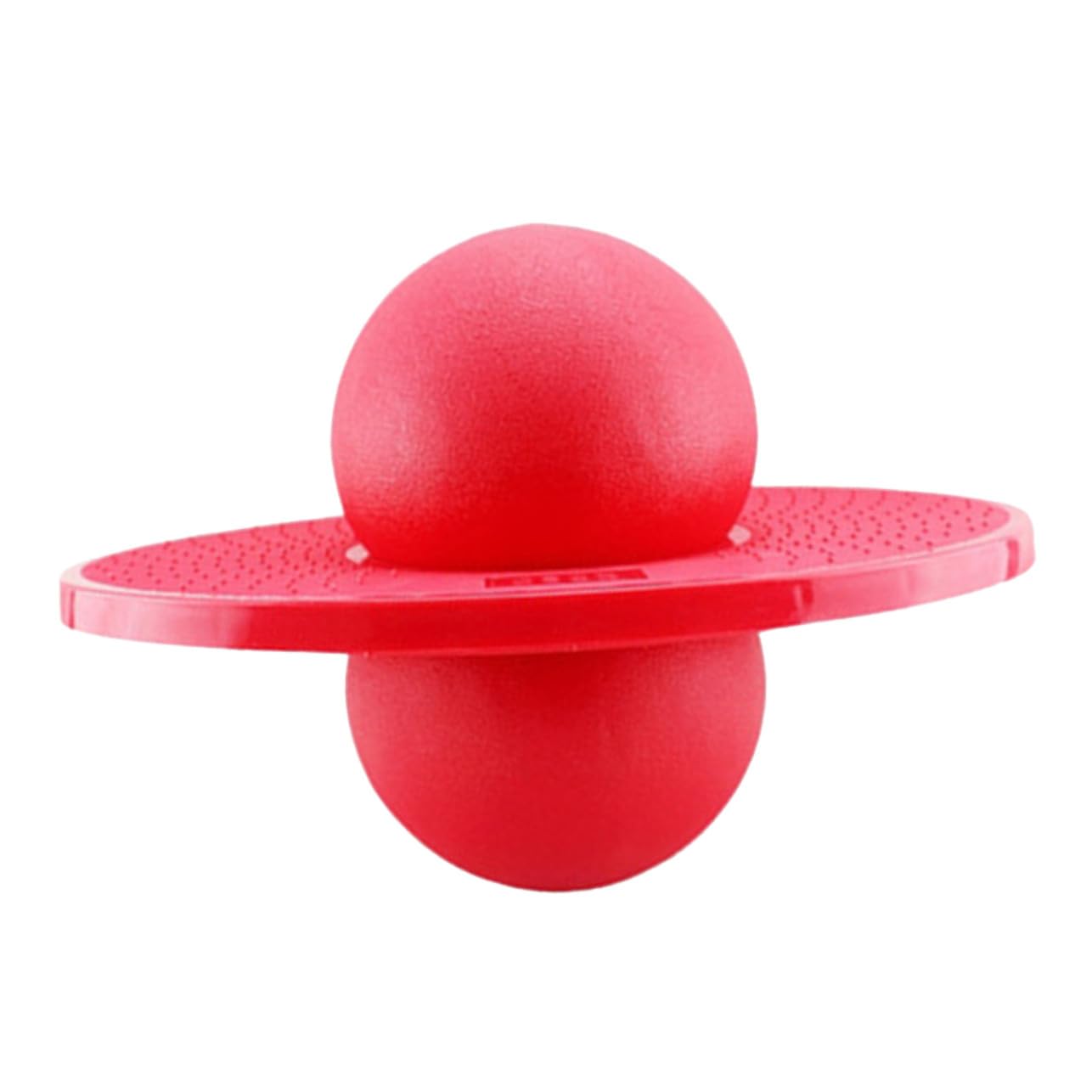 Pelota de Salto Infantil Roja de Plástico para Entrenamiento Sensorial