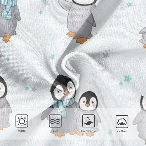 Cute Penguins Pairs Singles White Girls Underwear Toddler 2t Cotton Panties for Girl Designer Undies Kids Briefs3