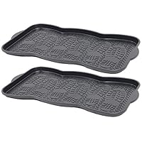 Denny Shop Multi Purpose Plastic Shoe Tray for Wellies Boots Garden Plants Pets by Crystals® (2)