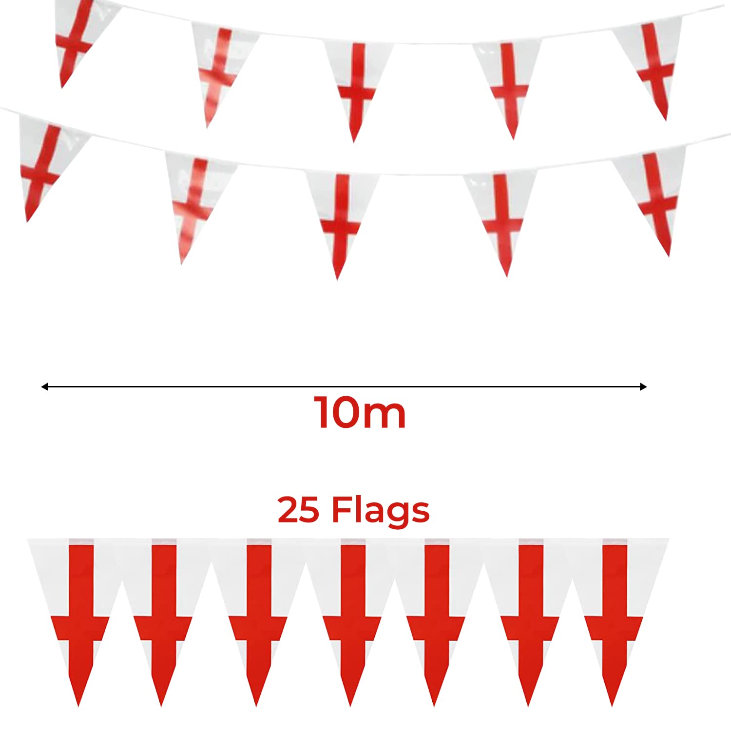 Juego De Disfraz De Rugby Inglaterra - Sombrero Rosa, Bandera Y Banderines | Apoyo Para Partidos Y San Jorge