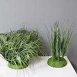 16PCS Plantes artificielles Arbustes artificiels Blé Herbe Greenery Tiges artificielles de verderie Faux plantes d'extérieur pour la maison Jardin Porc boîte à fenêtre,Faux herbes plantes artificielles pour l'intérieur