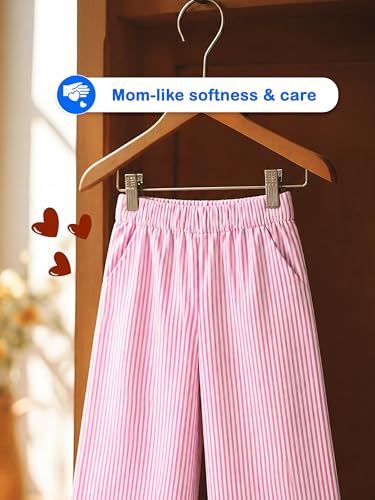 Image of Kidbea Girls 2-Piece Clothing Set, Cotton Sleeveless Vest Top & Leg Pant