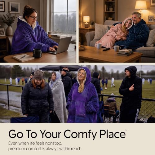 Image of THE COMFY Original | Shark Tank | Patented | Sherpa Wearable Blanket Hoodie