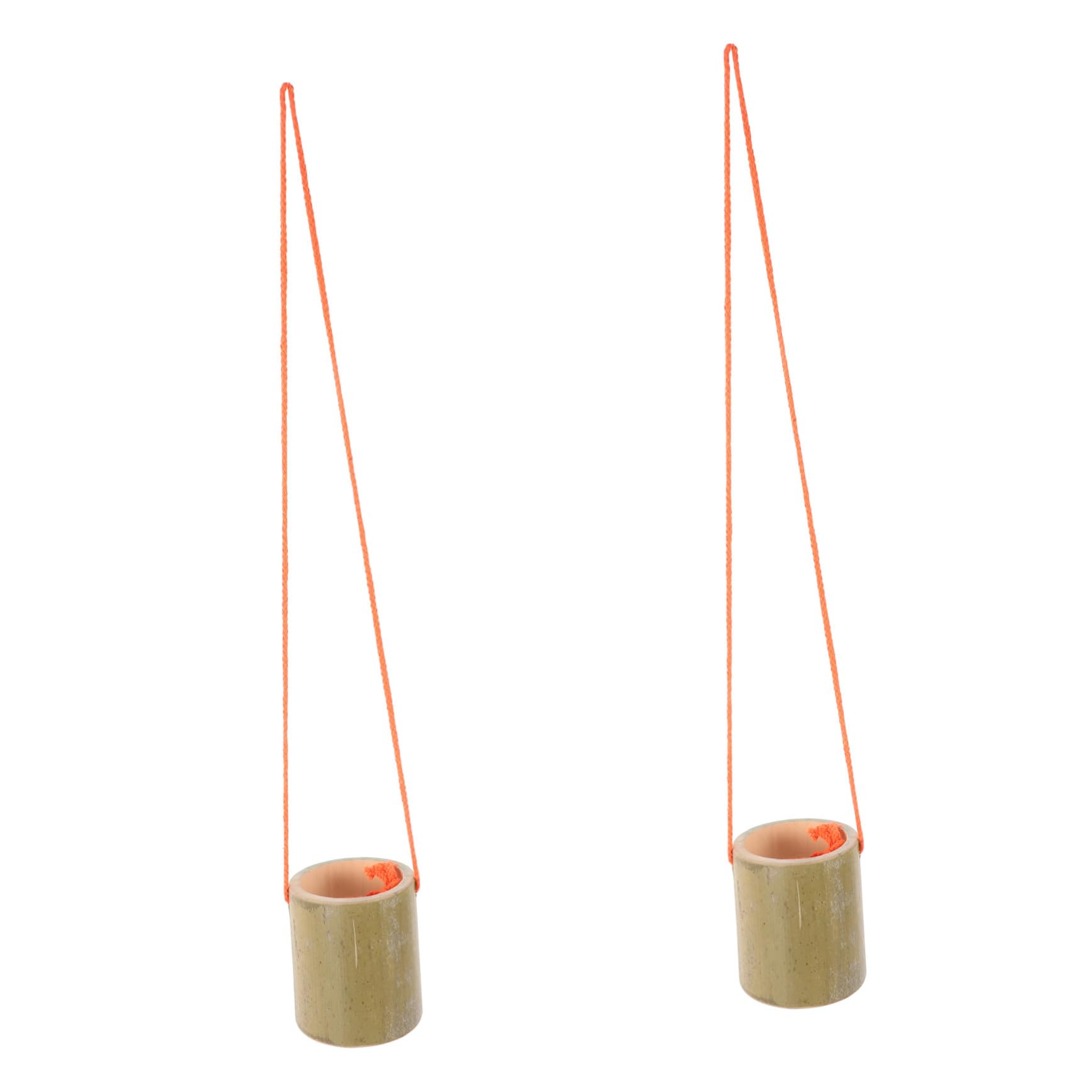 Zancos de Bambú para Entrenamiento Sensorial Tamaño Grande sin Imperfecciones, Juguete Interactivo para Niños y Adultos, Equipo de Equilibrio para Interiores y Color Aleatorio
