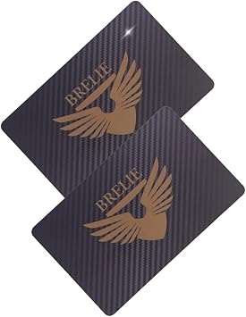 RFID/NFC Blocking Card 2 Pack- Credit Card Protector, Contactless Security Protector, Protection from Cyber & Identity Theft