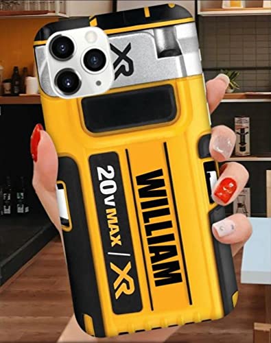 Personalized Power Tools Combo Kit Phone Case White