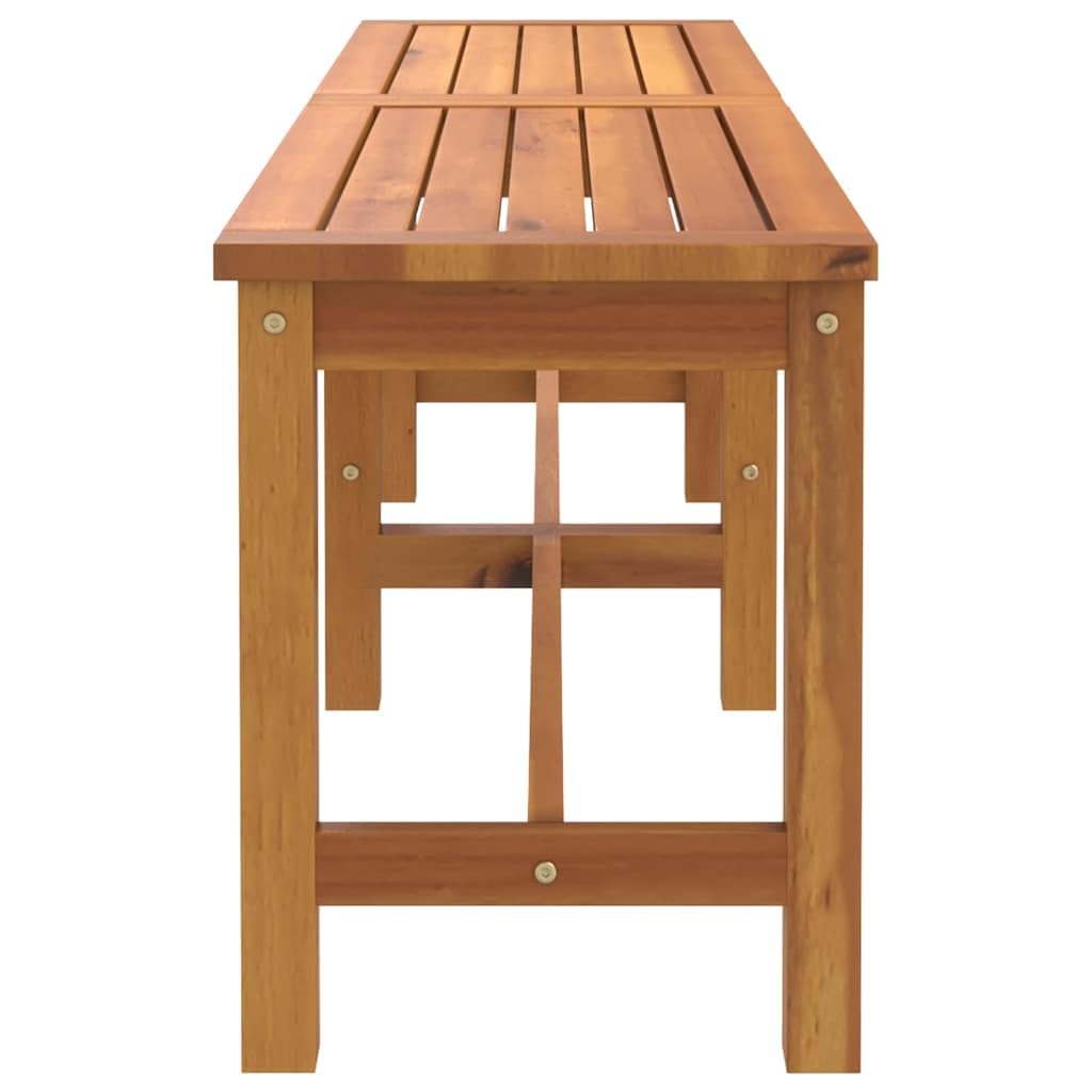 vidaXL Gartenbank 150x35x45 cm Massivholz Akazie