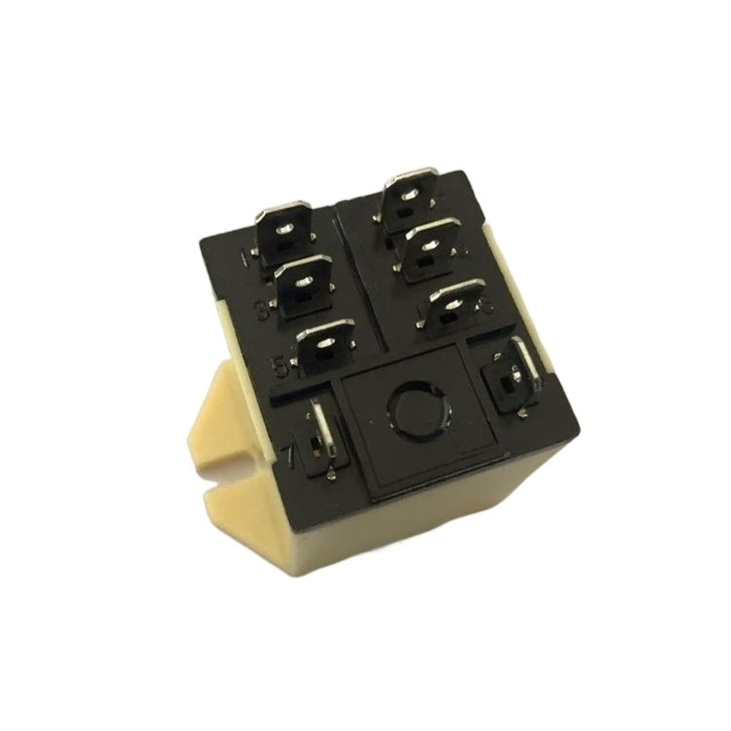 1PCS Original New NNC/HHC71A Relay JQX-30F 2Z 30A/250VAC 30A/28VDC 8PIN DC12V DC24V AC220V 2NO 2NC Silver Contact Power(AC220V)