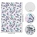 8 Pieces 8x12 Inch(21x30cm) Butterfly Pattern Printed Faux Leather Fabric Sheets Cotton Back for Leather Bows and Earrings Making, Each Pattern One Sheet, in Total 8 Sheets