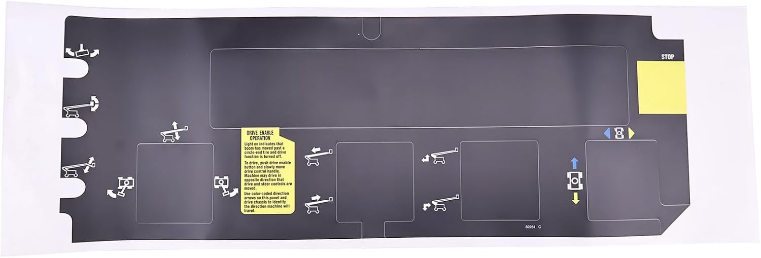 FridayParts Platform Control Panel 82281GT Compatible for Genie Z-80/60 Replacement
