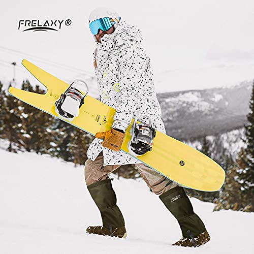 Image of Frelaxy Leg Gaiters Ultra HIGH-Performance Hunting Gaiters, 100% Waterproof Hiking Gaiters with Upgraded Rubber Foot Strap, Adjustable Snow Boot Gaiters