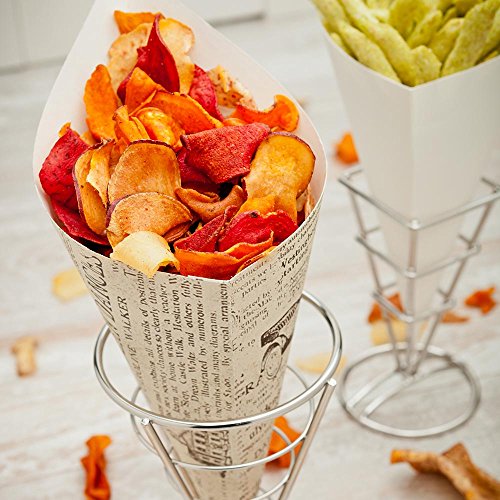 image for Restaurantware Conetek 11.5-Inch Eco-Friendly Finger Food Cones: Perfe