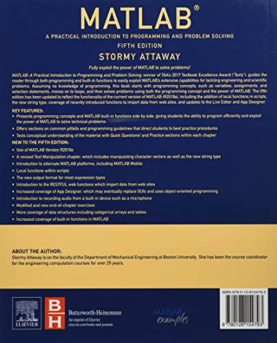 Matlab: A Practical Introduction To Programming And Problem Solving #TOP1