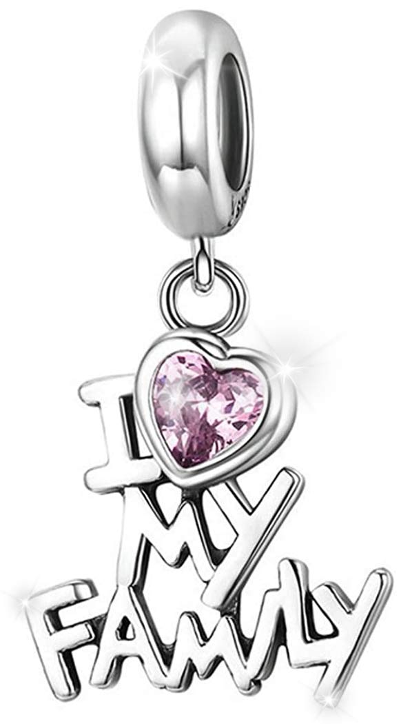 Abalorio de plata 925 compatible con pulseras y joyas de mujer 7