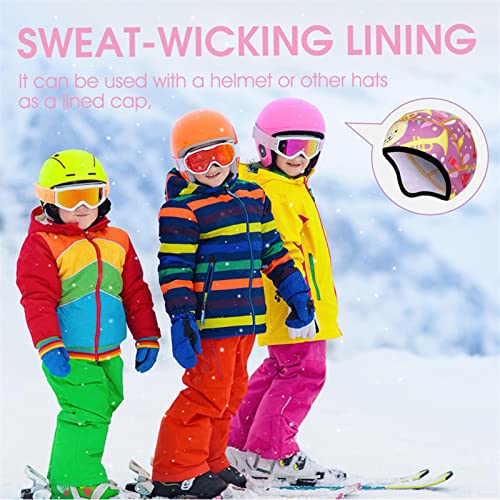 Capacetes para crianças boné,Boné de caveira jovem para capacetes | Capas de caveira de resfriamento