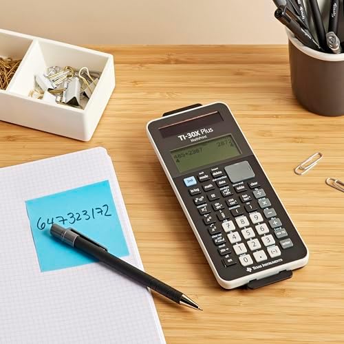 Skaičiuotuvas Texas Instruments TI-30X PLUS MathPrint — nuotrauka 6