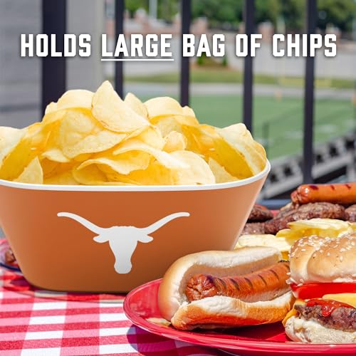 Image of YouTheFan NCAA Texas Longhorns Large Party Bowl