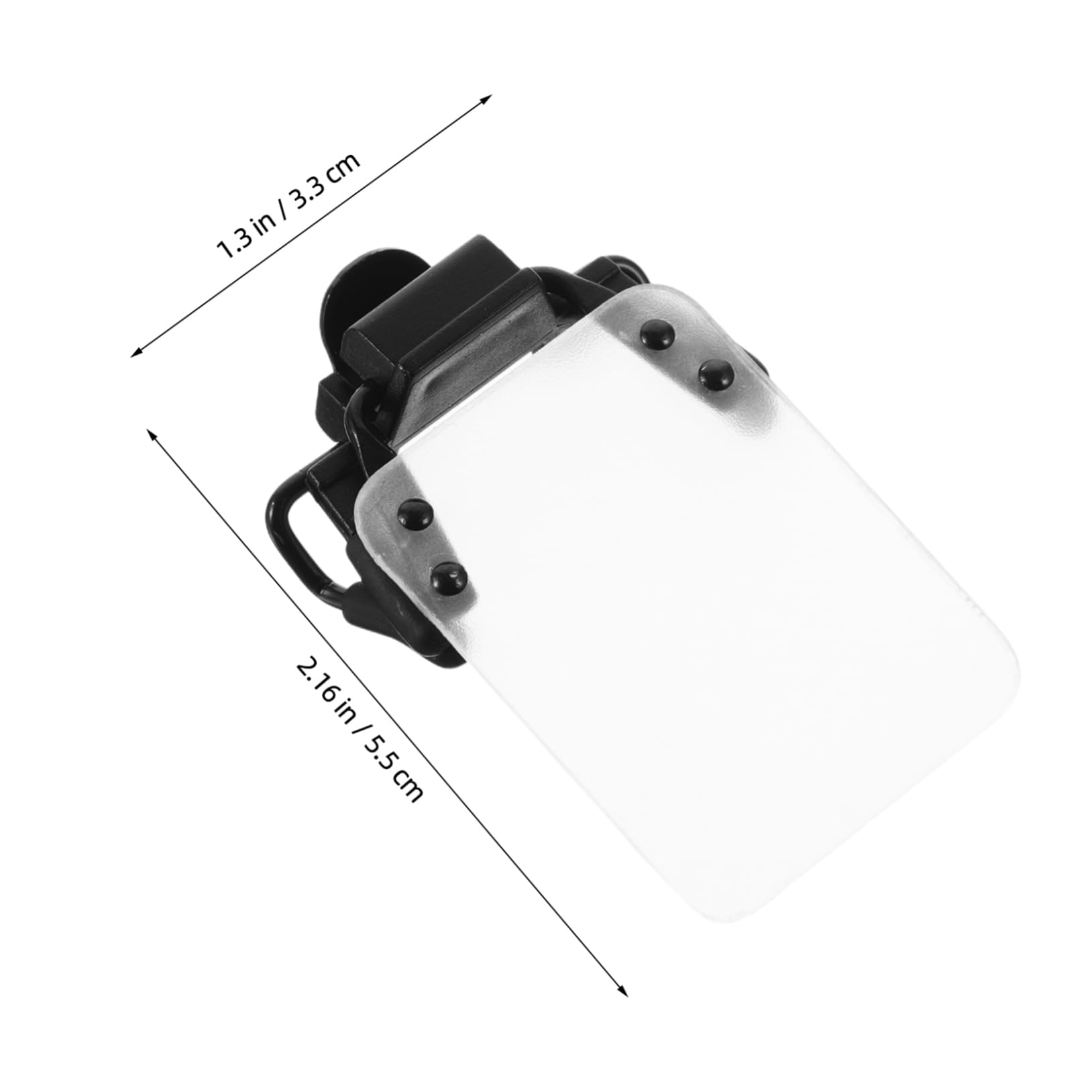 KOMBIUDA Adjustable Angle Eye Shields for Training Clip Protection for Men Women for Use Lightweight Ergonomic Design for Comfort