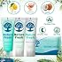 BERGMAN KELLY Hotel Toiletries Bundle (Nature Fresh, 1 oz each, 200 Pieces) 4-Piece Set: 50 Rectangular Bar Soap, 50 Shampoo, 50 Conditioner & 50 Body Lotion - Bulk Mini Guest Amenities