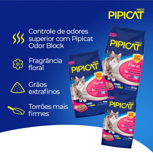 Pipicat Granulado Sanitario Floral 4 kg