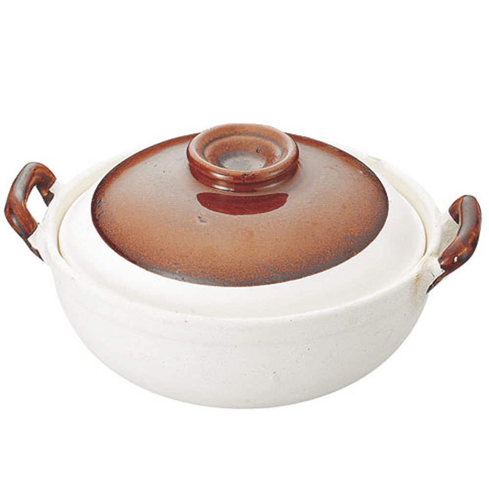 Kanda 453017 Unglazed Sand Pot, Both Hands, 9.8 inches (25 cm)