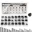 810Pcs Black Laptop Screws