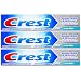 Crest Fluoride Anticavity Toothpaste (pack of 3)