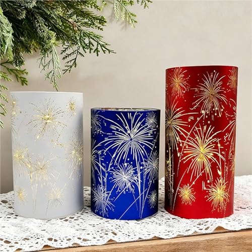 Lanternes Ouragan de Table LED : Idéal Déco de Fête et Soirée Chic - 5