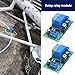 Create idea 2PCS DC 12V Time Delay Relay Module 55x28x18.4mm 0~60 Seconds Adjustable Time Delay Timer Relay Delay Controller Board for Home Automotive Electronics