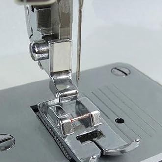 Gemini_mall® Overlock Overedge Overcasting Sewing Machine Presser Rolled Hem Foot Tool
