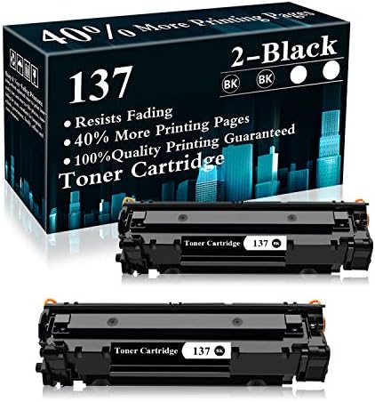 2PK Toner Nero 2 Cartucce Toner CRG137 9435B001 Per Stampanti 2PK Toner Nero 2 Cartucce Toner CRG137 9435B001 Per Stampanti