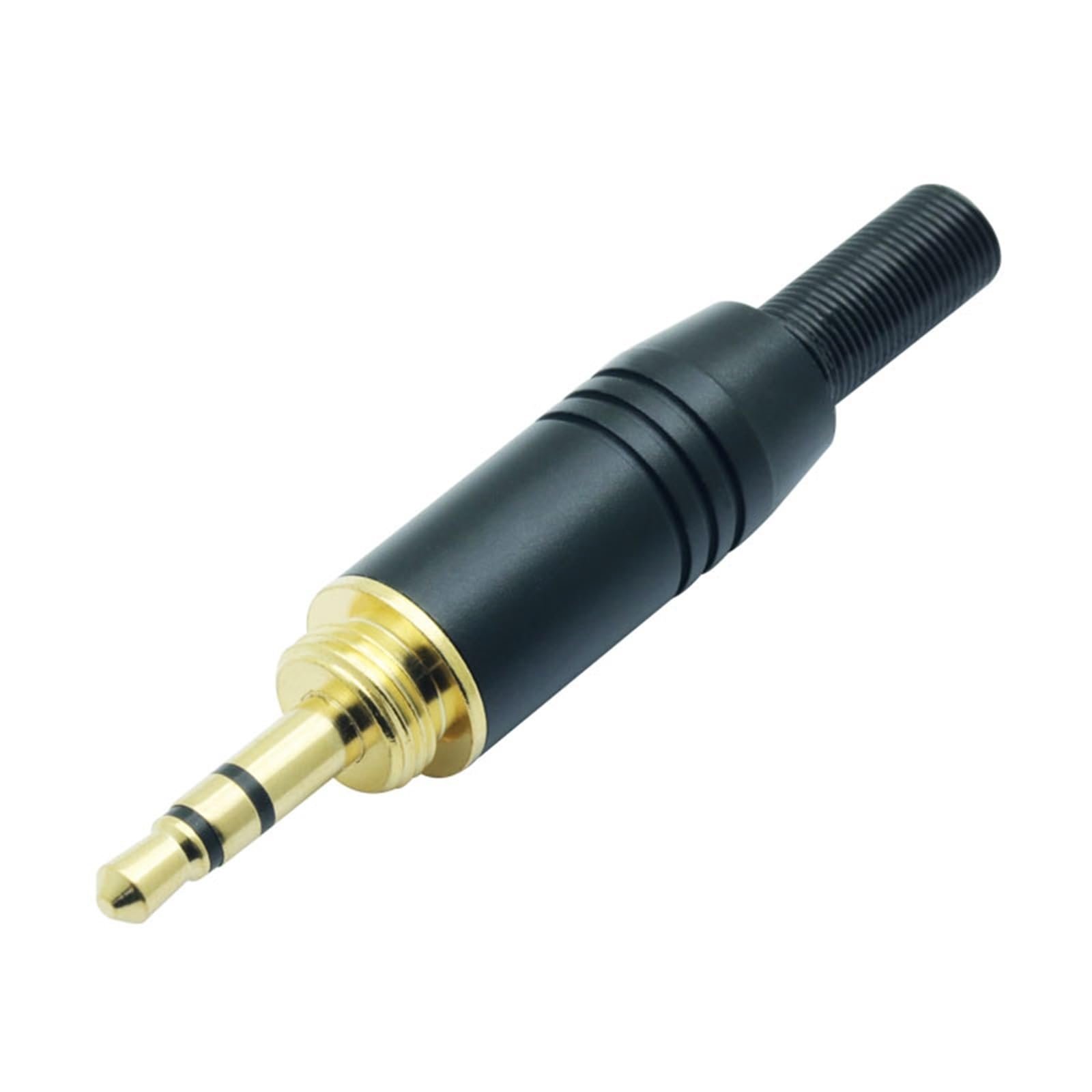 Gniazdo 3,5 mm, 3 bieguny, wtyczka męska stereo, złącze do lutowania mikrofonu, mikrofonu, słuchawek, głośnika, audio i wideo, 2 szt., czarne