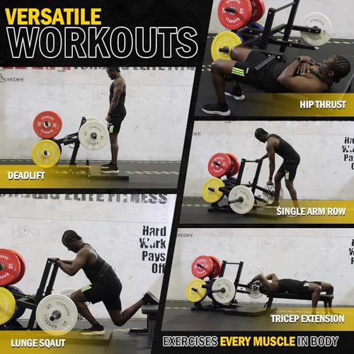 Image of Mikolo Belt Squat Machine, Leg Press Machine, Squat Machine with Weightlifting Belf for Home Gym, 11 Gauge Steel, 1000 lb Capacity