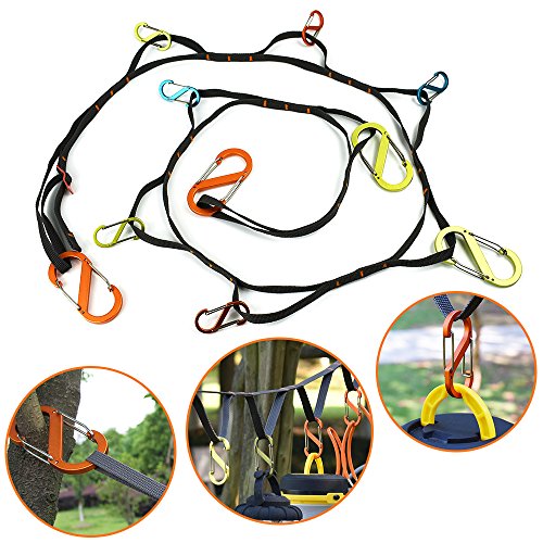 Outdoor Camping lanyard with Hook, Camping Rope Outdoor Storage Rope Outdoor Travel Camping
