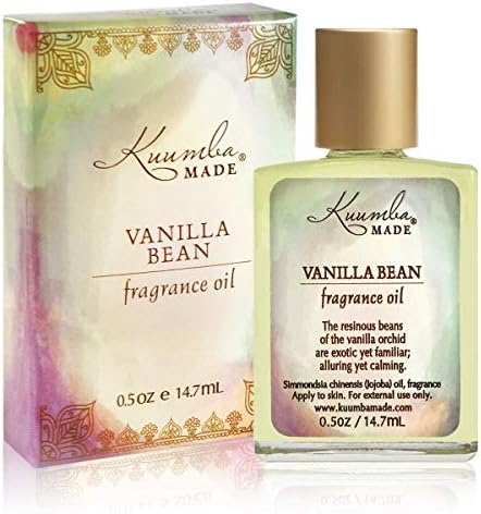Kuumba Made, Fragrance Oil s 1Unit, Varies, Vanilla Bean, 0.5 Ounce