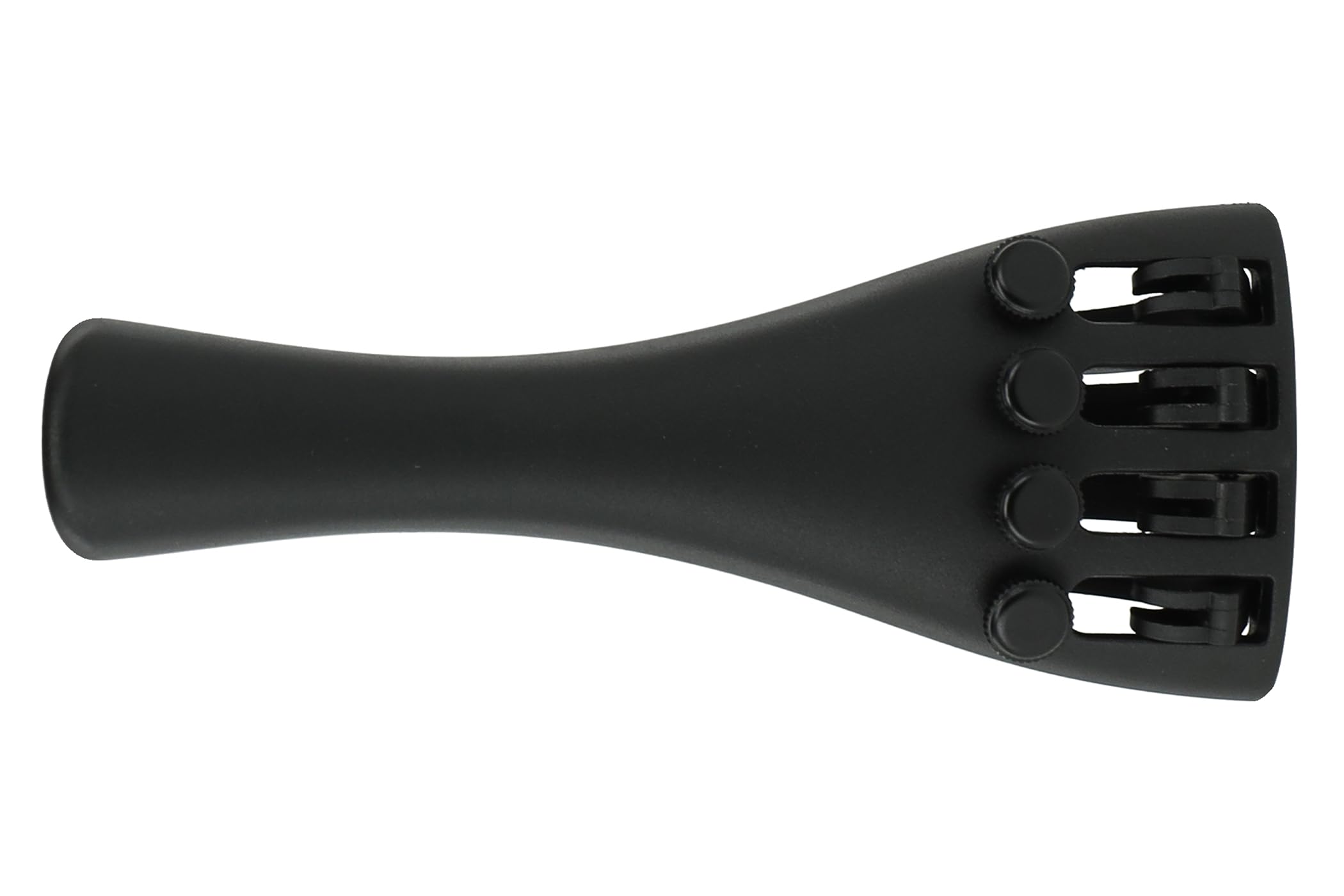 Wittner Violin Tailpiece 1/2 Hi-Tech Plastic with 4 Fine Tuners, Ultra Light