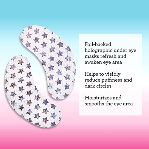 Bliss Eye Got This Holographic Foil Eye Masks - 5 Pack - Refreshing And Awakening Eyes - Reduces Puffiness And Dark Circles - Clean - Vegan & Cruelty-Free #TOP5