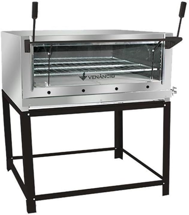 Forno Roma a Gás de Lastro com Pedra Refrataria 90cm Venânci... - imagem principal do produto